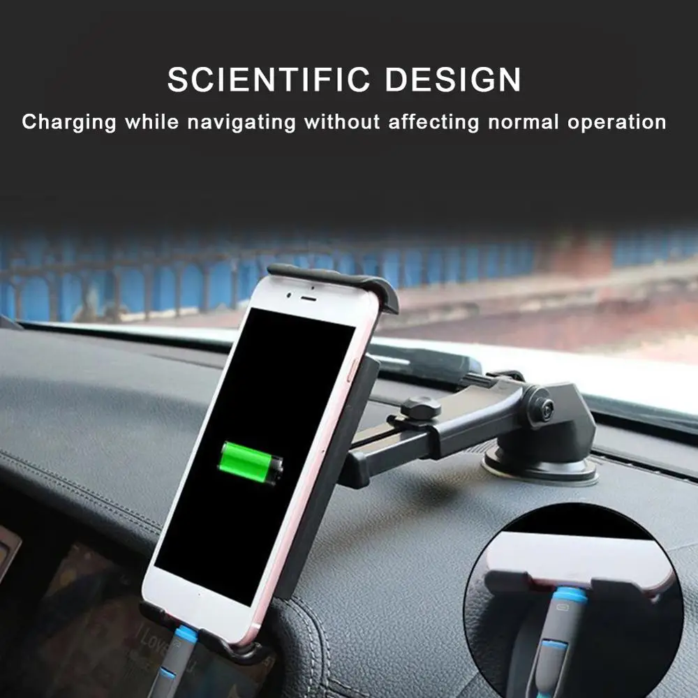 Универсальный автомобильный держатель для телефона на приборную панель