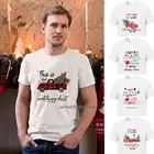 2021 Веселая Мужская Рождественская футболка в стиле Харадзюку, дизайнерские Графические футболки с принтом рождественской елки и трактора, топы с коротким рукавом и круглым вырезом, футболки