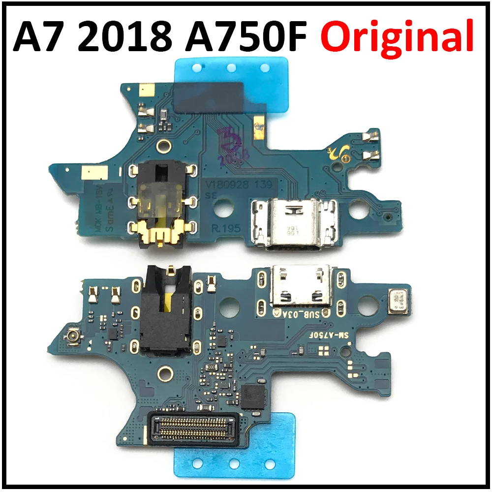 

10Pcs, New For Samsung Galaxy A7 2018 A750 A750F USB Port Charger Dock Connector Charging Board FLex Cable Mic Microphone Board