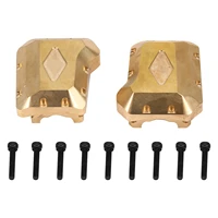 2pcs drive axle brass cover drive axle brass counterweight for traxxas trx4 rc car rc parts
