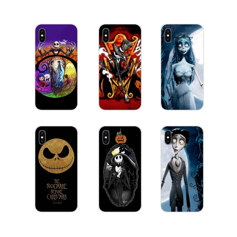 Прозрачный мягкий кожаный чехол JACK SKELLINGTON Труп невесты для Samsung A10 A30 A40 A50 A60 A70 Galaxy S2