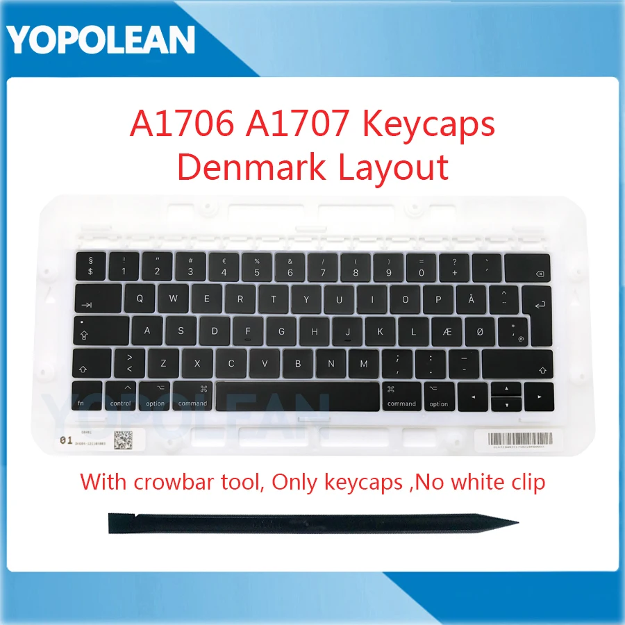 Оригинальная Дания Датская клавиатура DK клавиши колпачки клавиш для Macbook Pro Retina 13