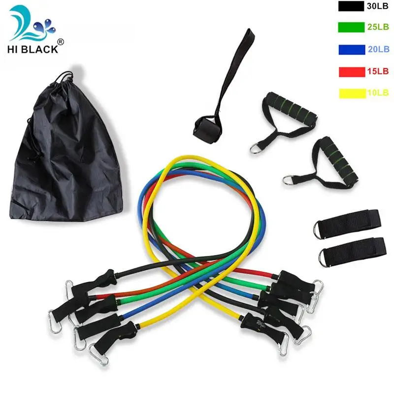 

17Pcs/Set Latex Resistance Bands Set Yoga Exercise Fitness Band Rubber Loop Tube Bands Gym резинки для фитнеса Fitness spain Do