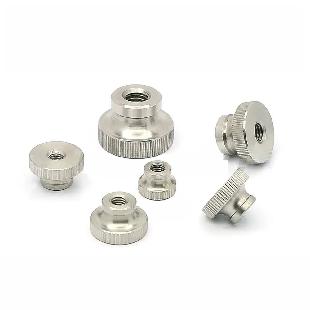 M2 M3 M4 M5 M6 GB806 High Head Knurled Thumb Nut 303 Stainless Steel Blind Hole Nuts Advertising Decorative Nail | Обустройство дома