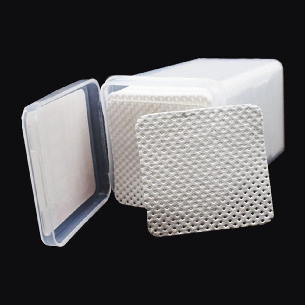 180 шт. для удаления клея ресниц хлопковые салфетки лака|Жидкость снятия лака| |