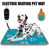 electric heating pad blanket 18x28 pet mat bed cat dog winter warmer pad home office chair heated mat dog warm bed euus plug