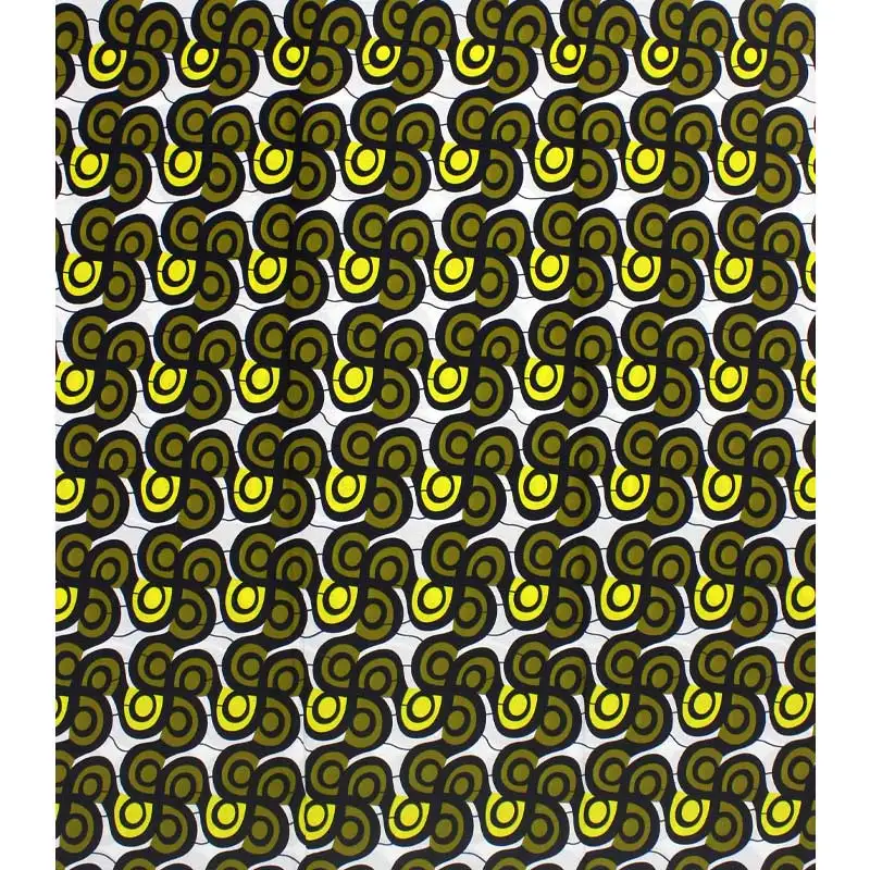 6 ярдов Анкара Африканский настоящий воск ткань хлопок для женщин вечернее