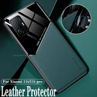 Кожаный противоударный чехол для Xiaomi Mi 11T Pro Xiomi 11tpro 11t Mi 11tpro Xaomi11t Pro автомобильный Магнитный защитный чехол