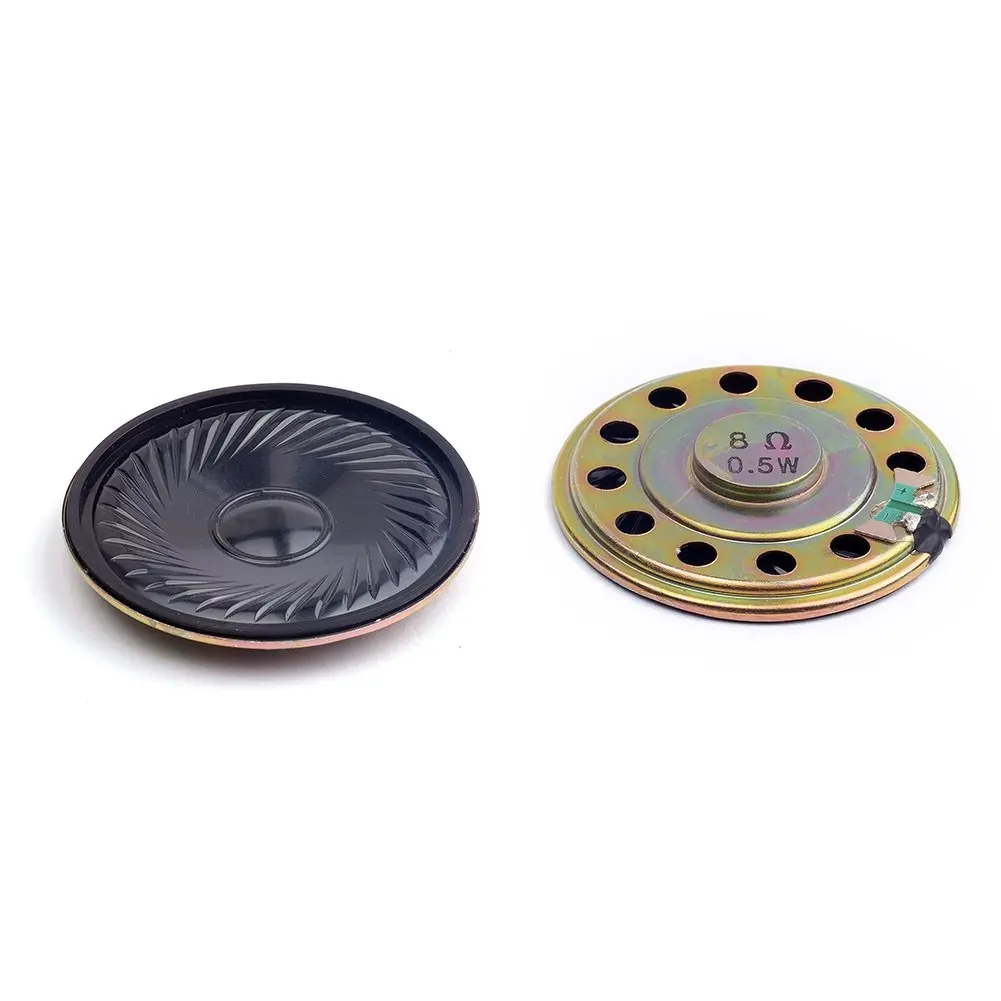 

5PCS/lot 8R 0.5W Horn Speaker 50MM Diameter 1/2W 8R 0.5W Acoustic Loudspeaker 5CM Electronic Ultra-thin Speakers Diy Electronic