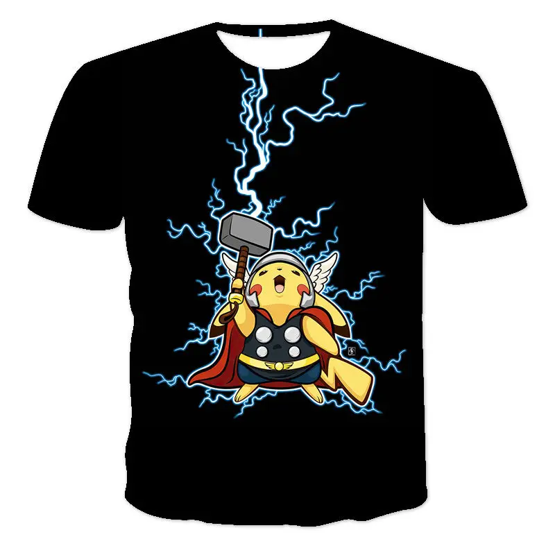 

Men'S Short-Sleeved Loose T-Shirt Love Little Angel 3D Printing Round Neck Pullover And Men'S Casual Streetwear Fashion T-Shirt