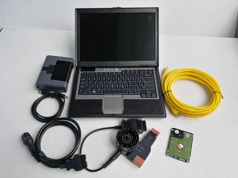 

Диагностический инструмент для BMW Icom A2 с системой Win10 V12.2021 программным обеспечением ТБ HDD и б/у ноутбуком D630 для диагностики Автосканера