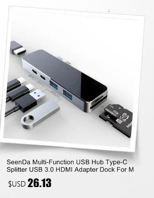 SeenDa 1080P микро HDMI к HDMI адаптер Мужской к женскому HDMI удлинитель-адаптер с конвертером для телефона планшета HDTV камеры