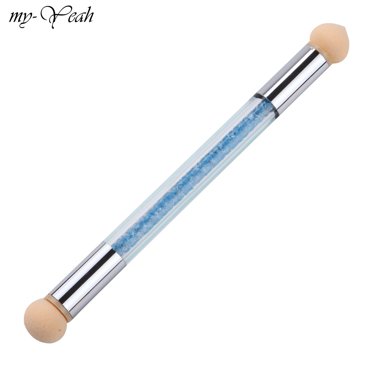 Двухсторонний Гель лак для ногтей градиентная расцветка перенос штампа Губка