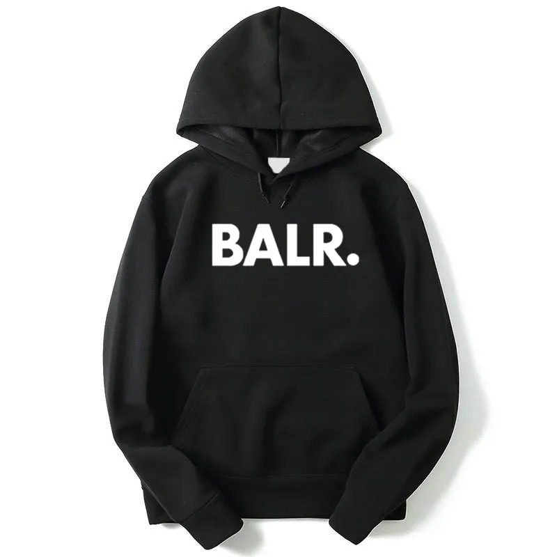 BALR/толстовка с принтом для мужчин и женщин; толстовки; сезон осень-зима; теплая толстовка с капюшоном; модные повседневные толстовки с капюшоном; Sudadera Hombre