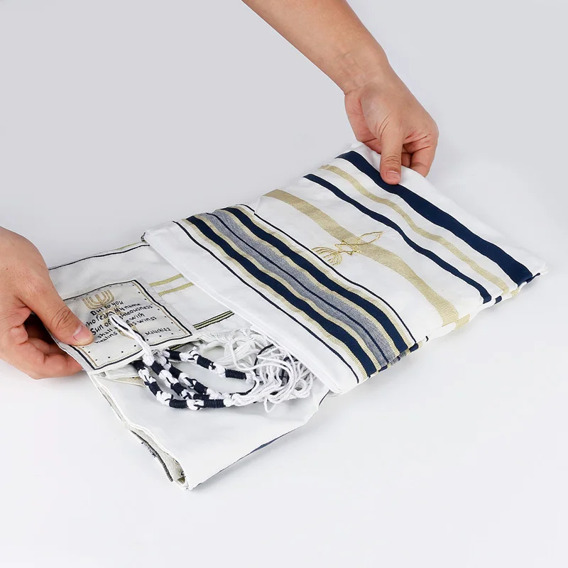 Funklouz Messianic еврейский Tallit Talit молитвенный платок шарф и сумка
