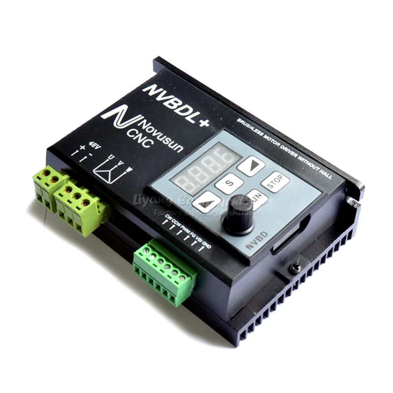 Бесщеточный электродвигатель шпинделя с ЧПУ 400 Вт 48 В постоянного тока диаметр 55