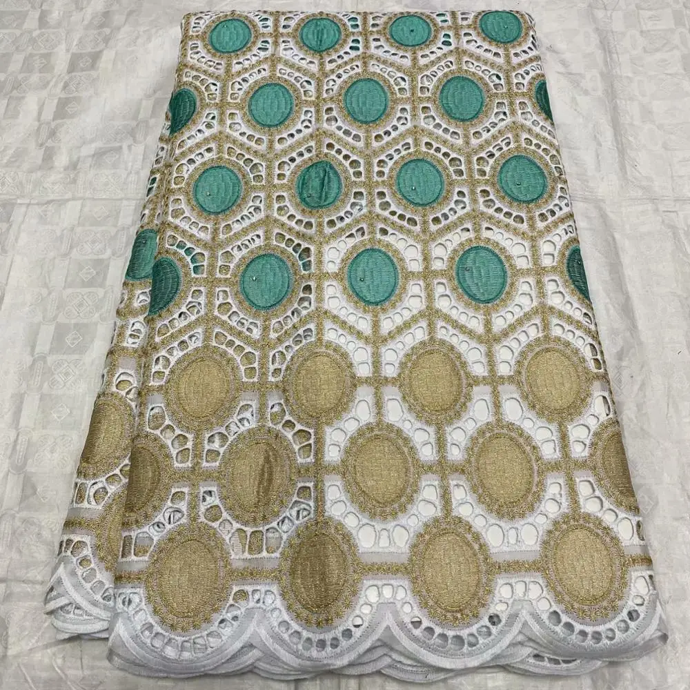 

Fashion Party African Cotton Lace Material Dry Lace Fabric For Clothing OCH97(5Yards/Lot)