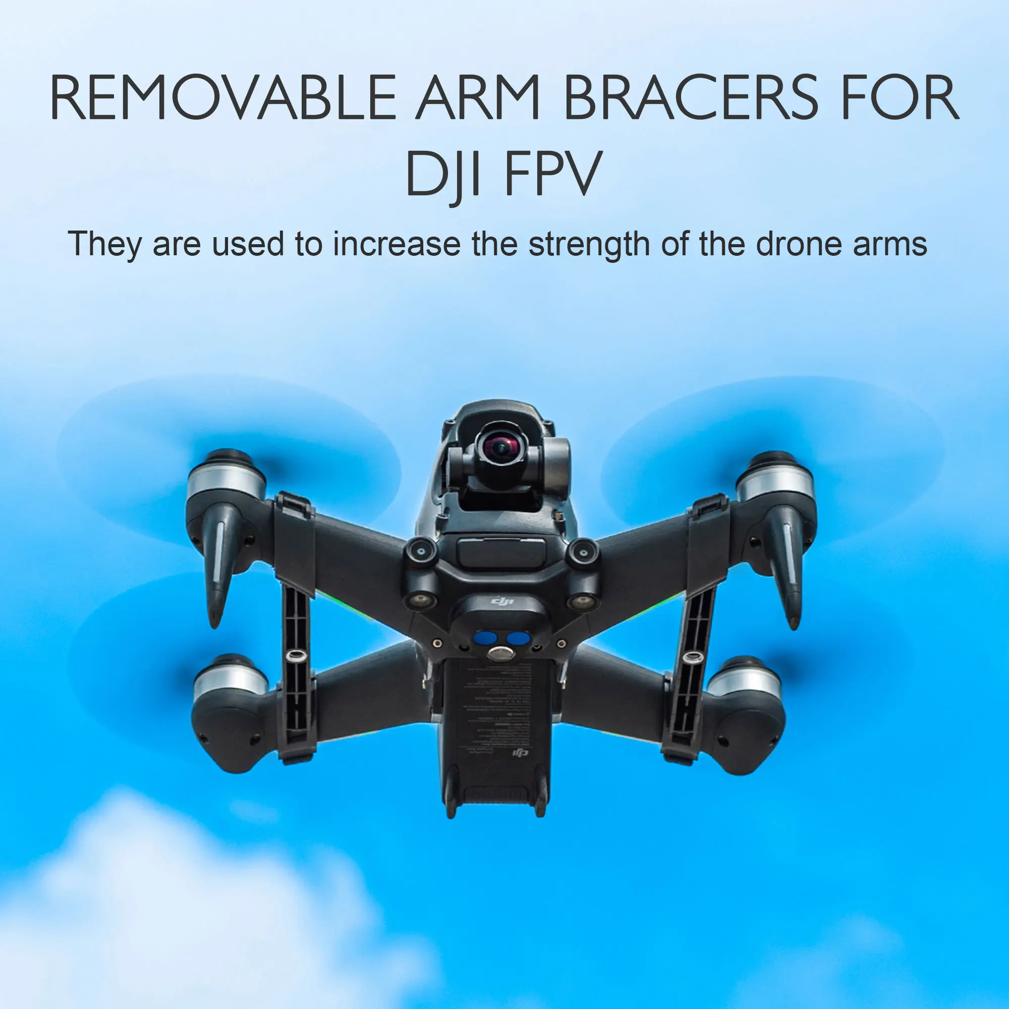 

FPV Дрон Enchance Arm, браслеты, аксессуары для DJI FPV дрона, сборка и разборка, повышенная прочность рук дрона, уменьшение повреждений