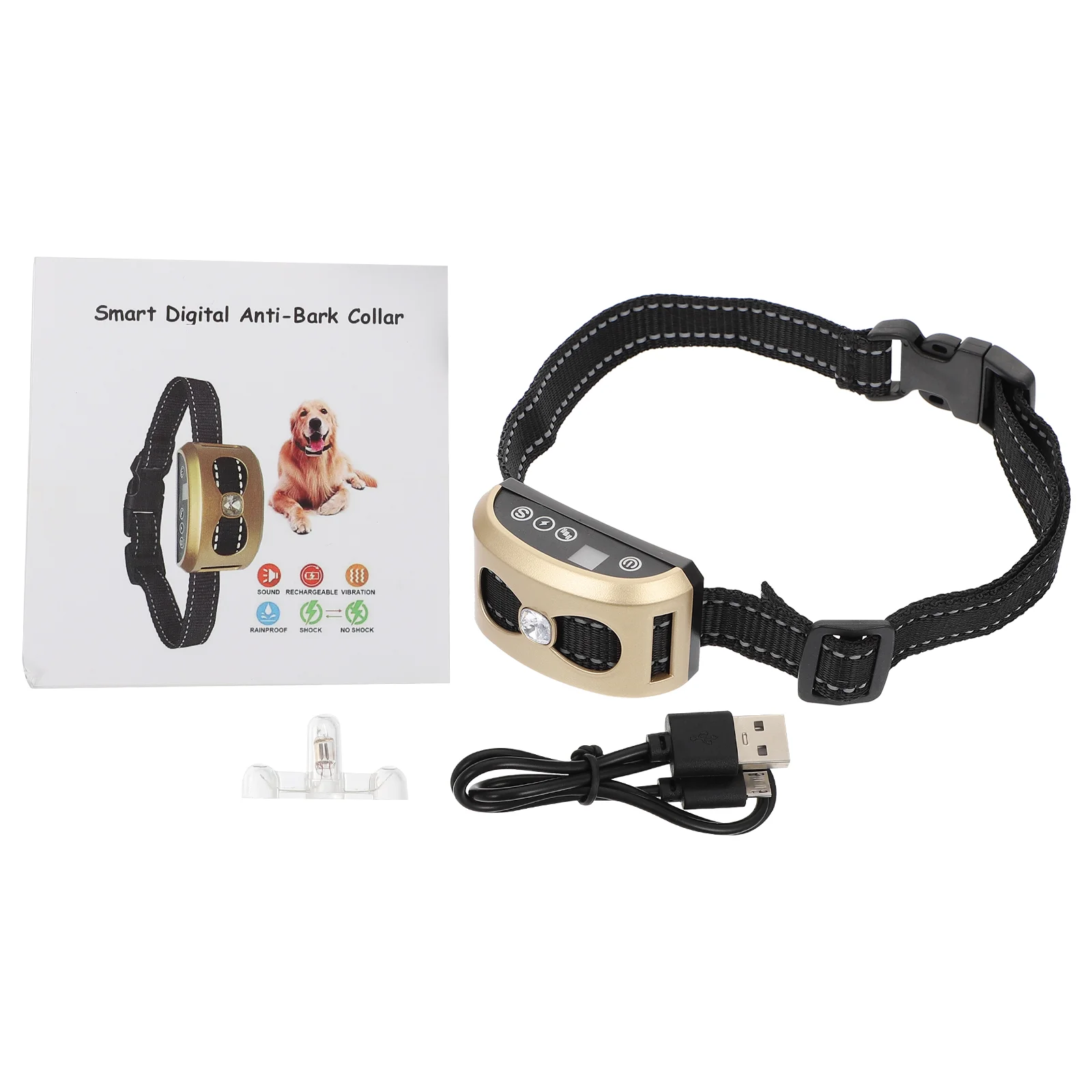 

1 Set Barking Control Devices Anti-Barking Collars Barking Restriction Tools