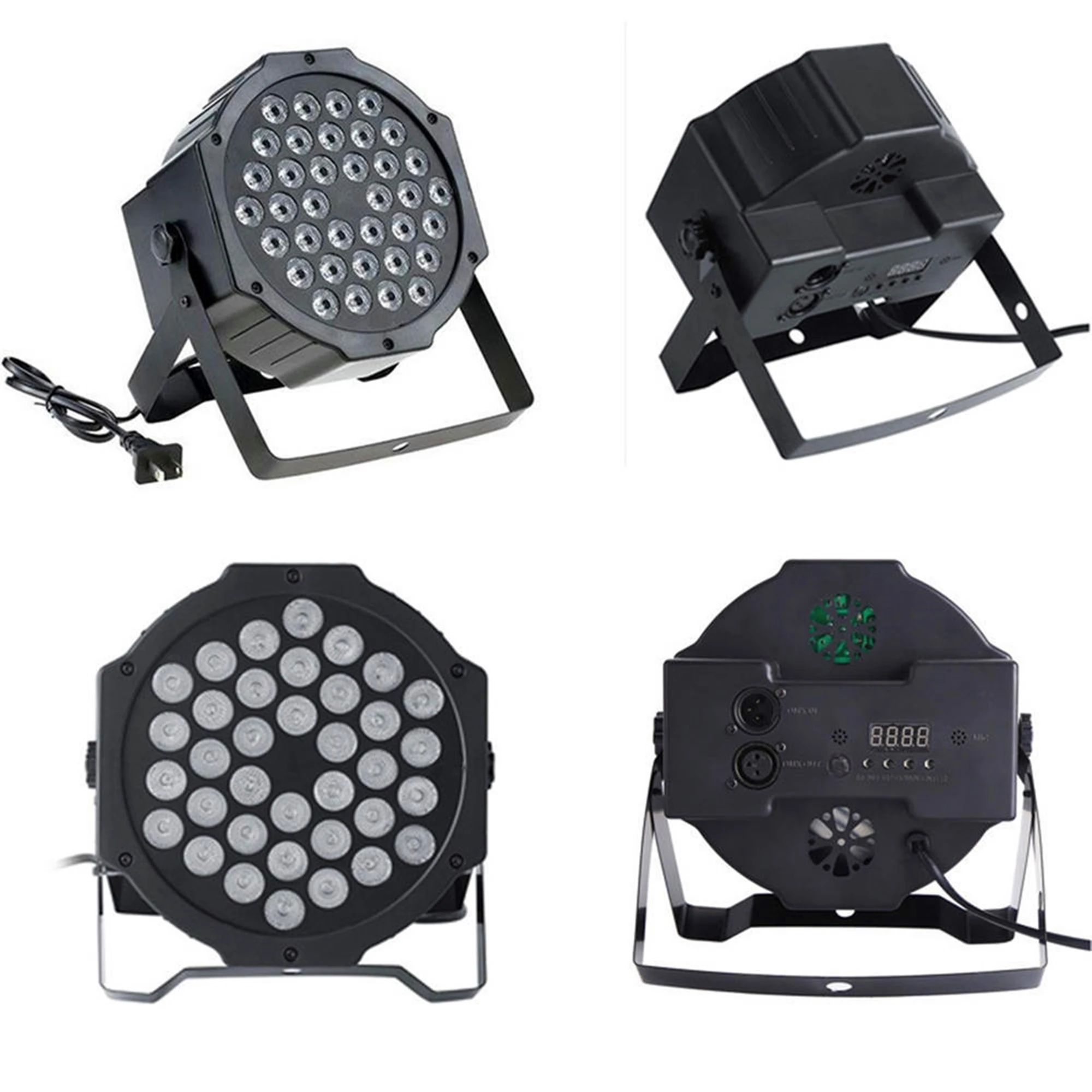 Светодиодный Par Светильник 36x3W DJ RGBW Led ing RGB стирка диско светильник DMX контроллер