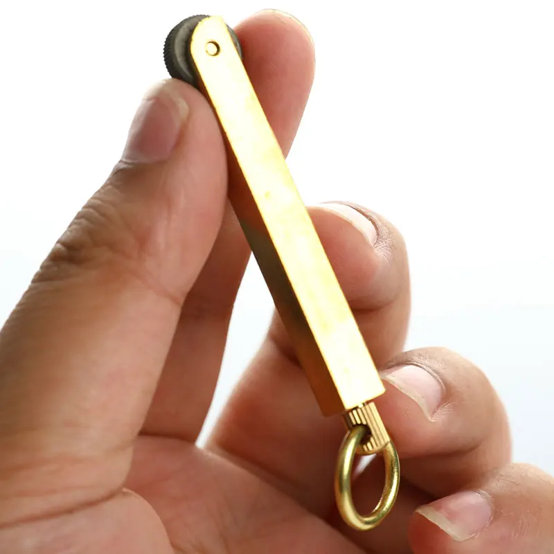 1 шт. новый уличный кремневый огнеупорный стартер мини латунный шкив постоянный