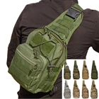 Военная Тактическая Сумка на плечо, армейский рюкзак-слинг для кемпинга, пешего туризма, уличная спортивная нагрудная сумка, дорожный рюкзак для трекинга и охоты
