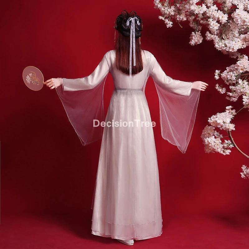 2021 женские костюмы ханьфу китайской танцевальной династии Цин традиционное