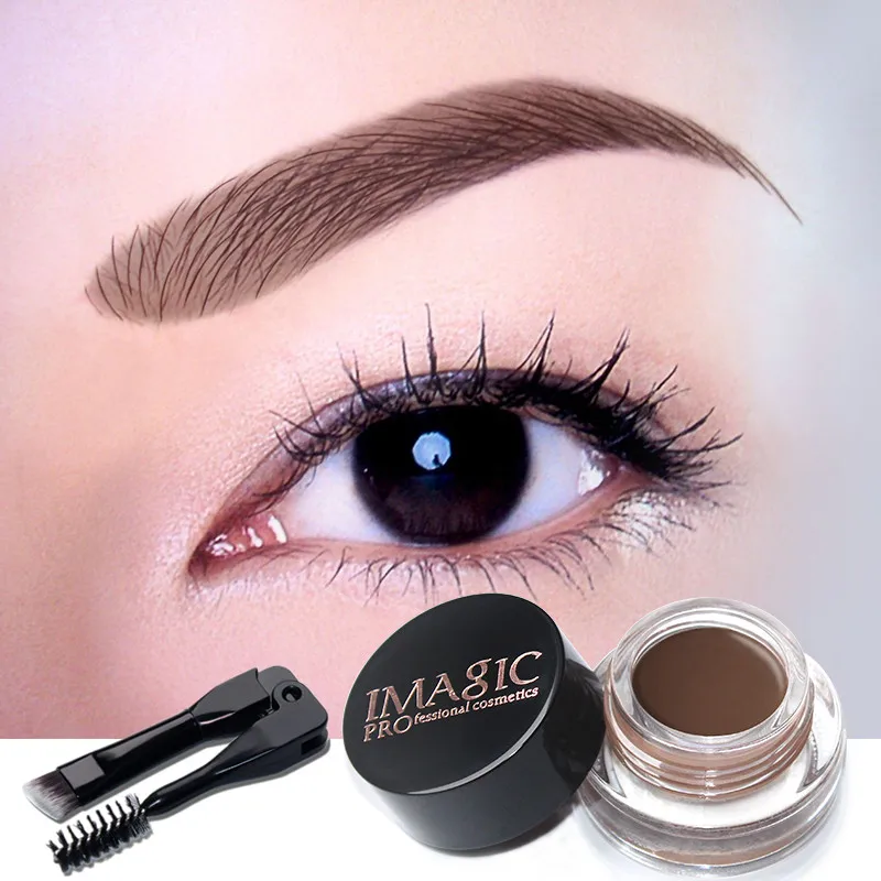 Новые поступления Профессиональный гель для бровей 6 видов цветов высокий