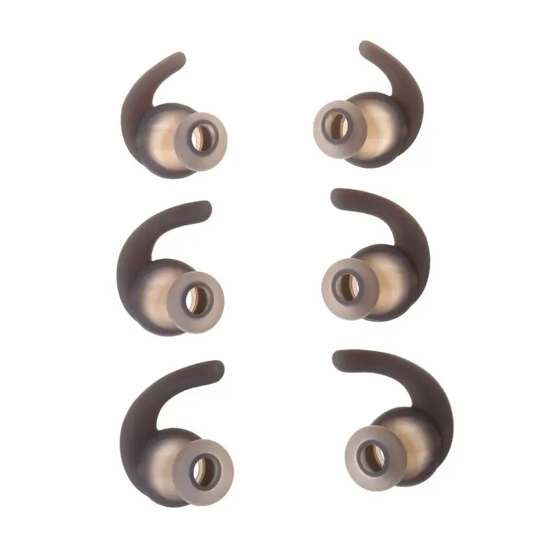 Силиконовые накладки на вкладыши 3 пары силиконовый чехол уши замена