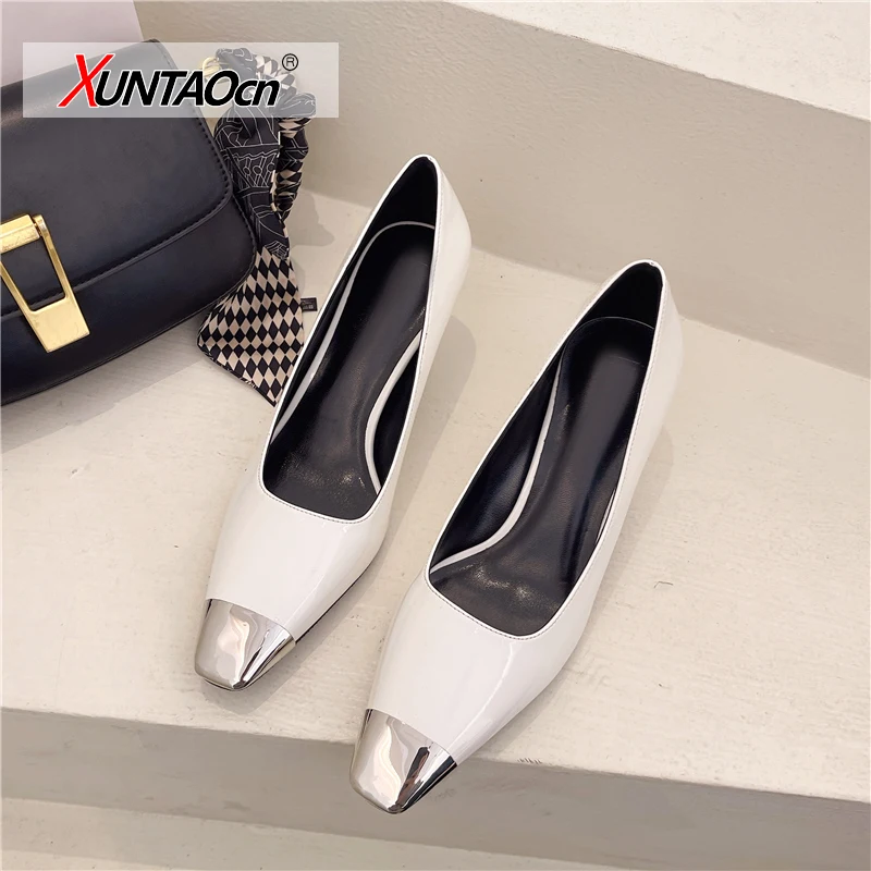 

Женские туфли на высоком каблуке-шпильке, офисные дизайнерские туфли-лодочки белого, зеленого, черного цветов, вечерние туфли-лодочки для в...