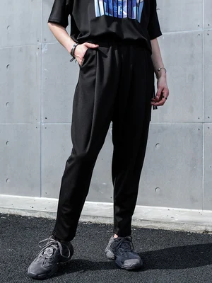 Женские свободные шаровары повседневные облегающие брюки большого размера |