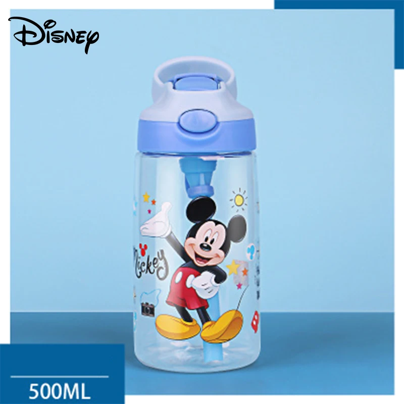 Детская чашка для воды Disney Frozen пластиковая соломенная школьников Летний милый