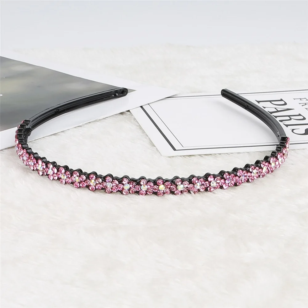 Противоскользящая повязка для волос в Корейском стиле с цветком сливы