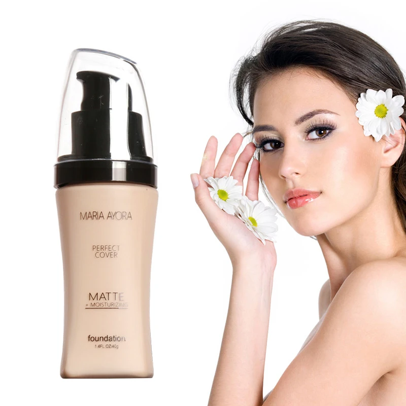 

30ml Liquid Foundation Cream Waterproof Foundation Cream Full Coverage Concealer Brighten For Women Face Cosmetic TSLM1 6 Colors