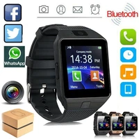 bluetooth smart watch 2g gsm sim phone call support tf card camera wrist watches for iphone samsung huawei xiaomi