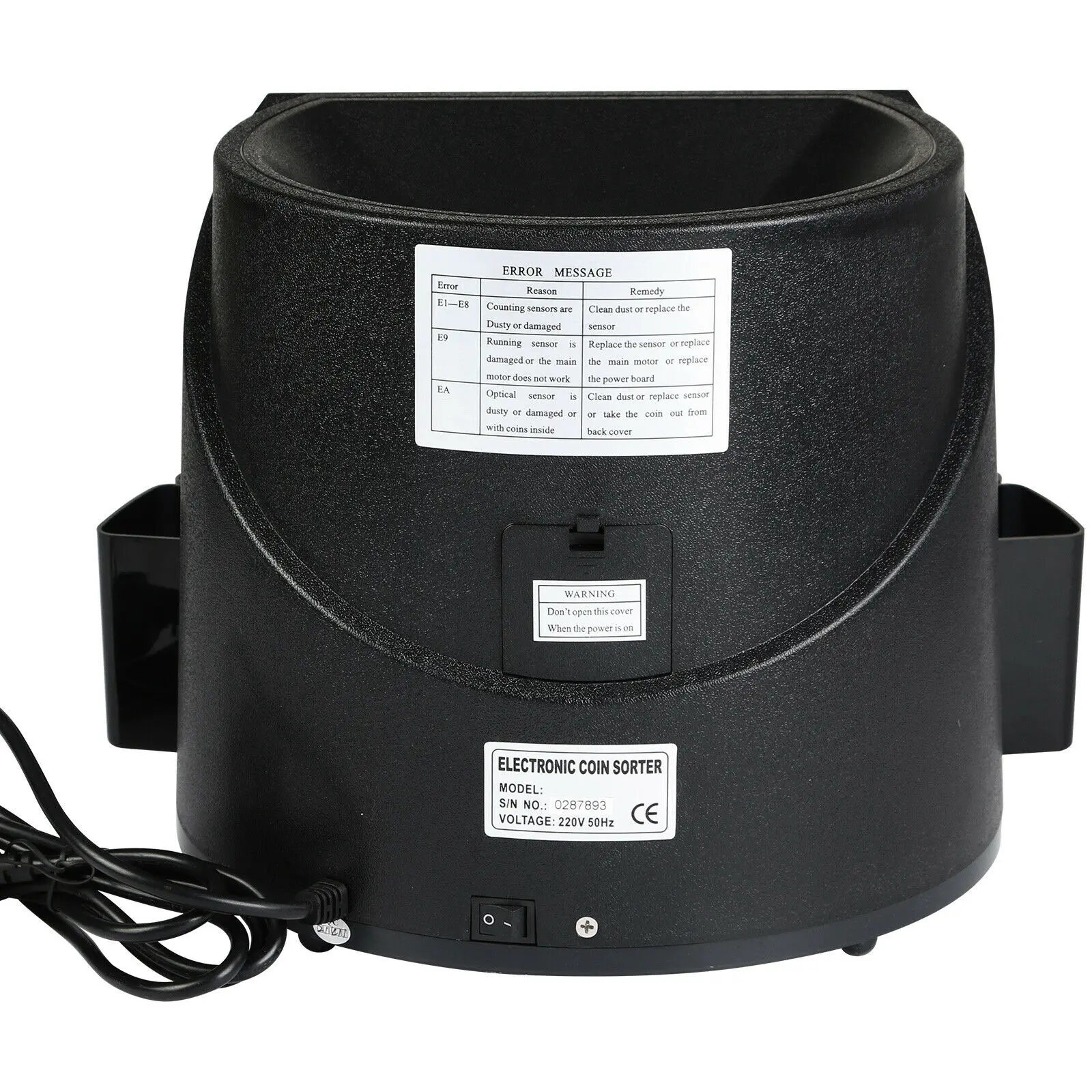 Самостоятельная покупка счетчик монет для евро 300 в минуту автоматический