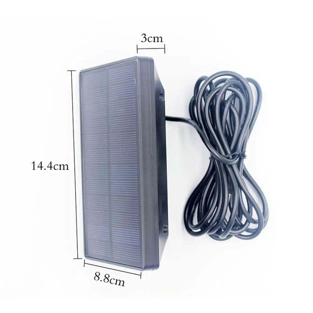 Practical Trail Camera Battery Solar Panel Charger External Power for 9V 1800mAH | Спорт и развлечения