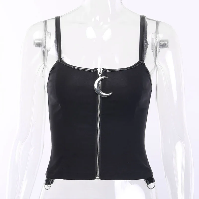 Летние готические уличные шикарные сексуальные Клубные панк черный кулон с