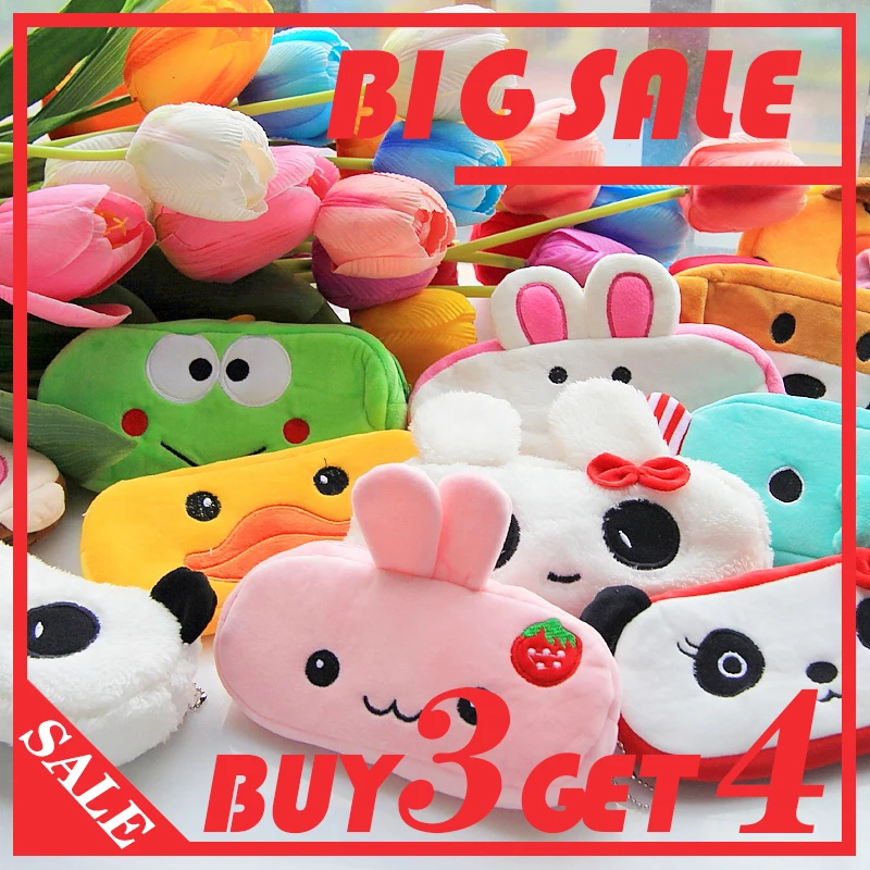 Плюшевый мультфильм милые животные Красочные Забавные игрушки сумка плюшевый