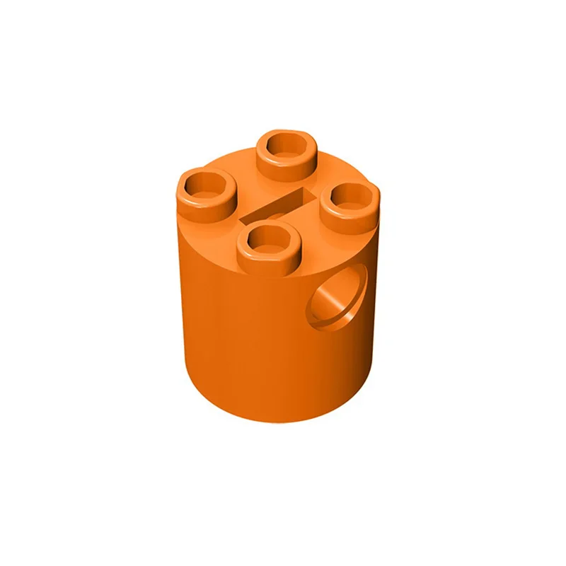 

Кубики MOC 30361, 10 шт., круглые кубики 2x2x2, корпус робота для строительных блоков, детали «сделай сам», развивающие классические брендовые Подар...