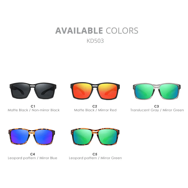 

Mirror Square Sunglasses Polarized Men Cool Sport Shades TR90 Ultra Light Weight UV400 Sun Glasses With Free Zip Case