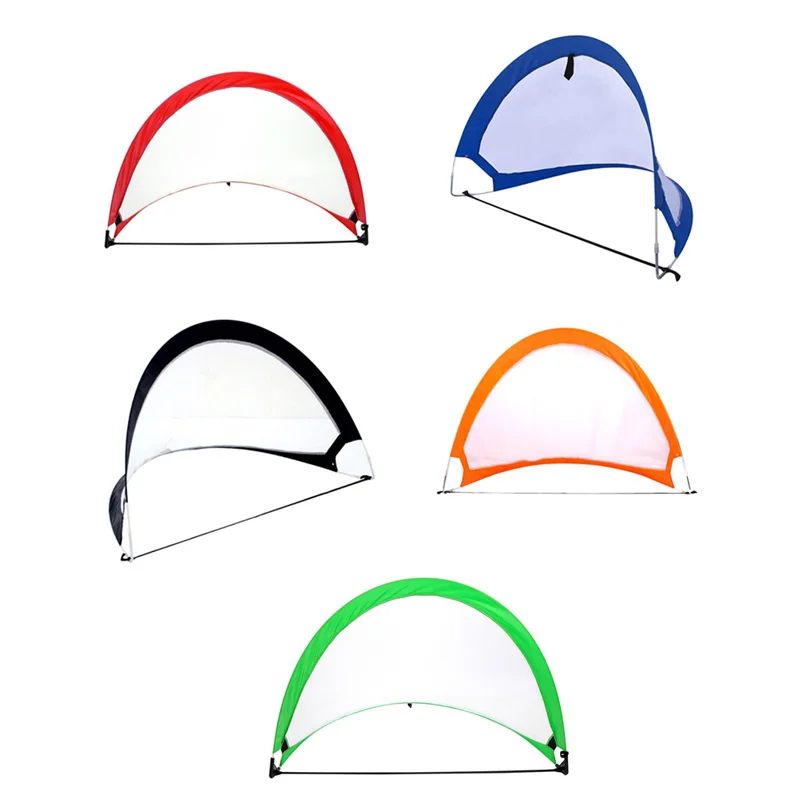 

1 Piece Soccer Football Goal Net Folding Training Goal Net Tent Kids Indoor Outdoor Play Toy,Red