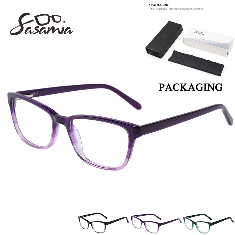 

Оправа для очков SASAMIA, женские винтажные очки для близорукости, прозрачные оптические оправы, женские очки Armacao De