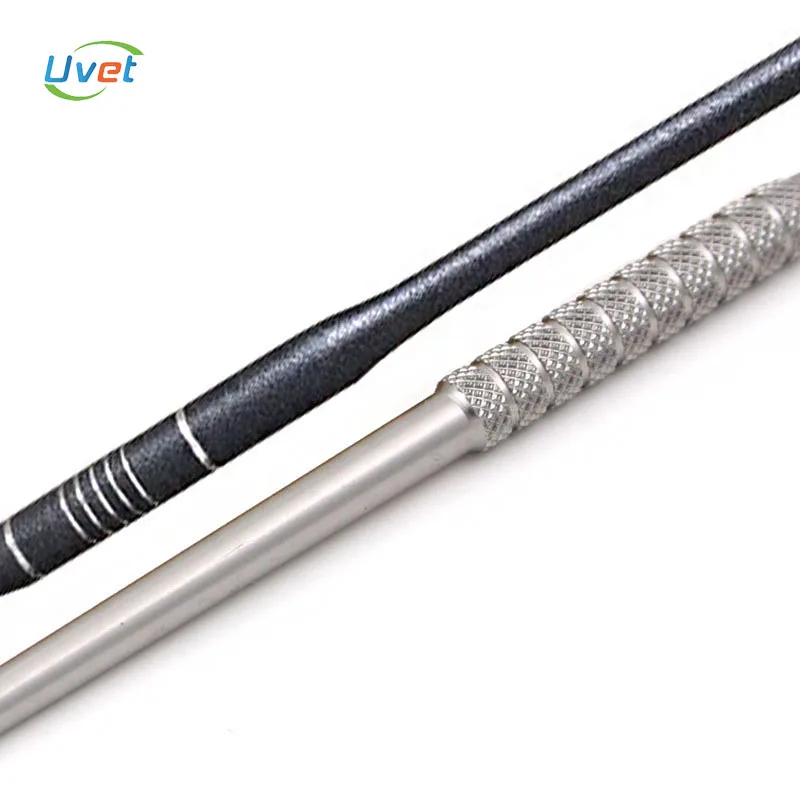 Uvet серебристо-черное стоматологическое зеркало эндоскоп ротовой полости 16 см