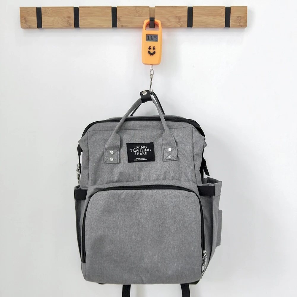 

Стильный раскладная кроватка Сумки для подгузников складной Портативный детская кроватка кровать рюкзак Mommy Bag Водонепроницаемый Материнс...