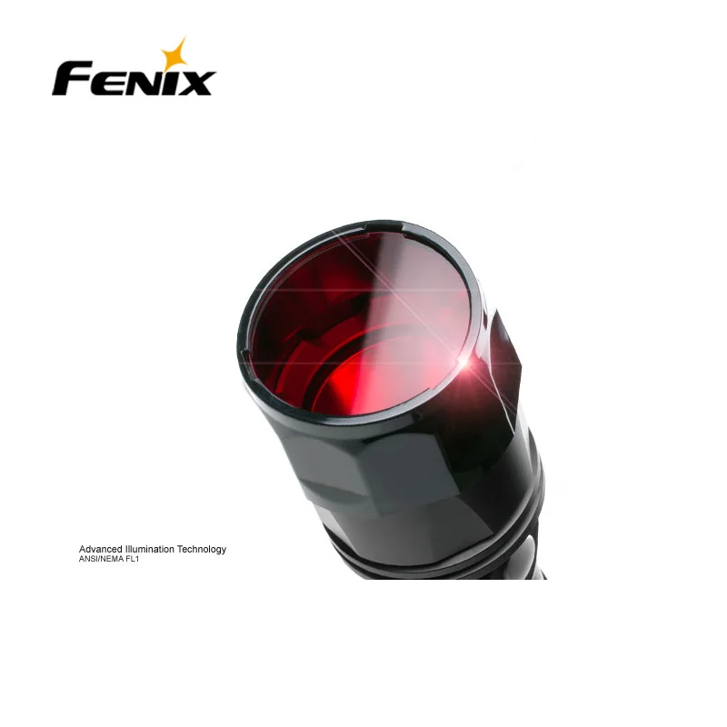 Fenix AOF-L фильтр для фонарика адаптер Красный диффузор подходит для fenix E40 E50 LD41 TK22 RC15