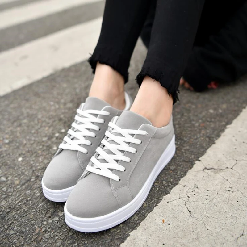 Новинка сезон осень однотонные Простые Модные белые туфли женские модные
