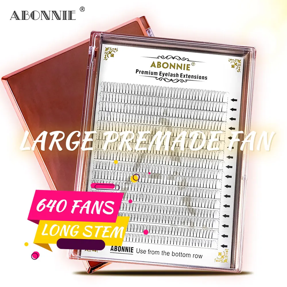 16 рядов ресницы готовые объемные вентиляторы 3D 4D 5D 6D 7D Удлиненные с удлиненным
