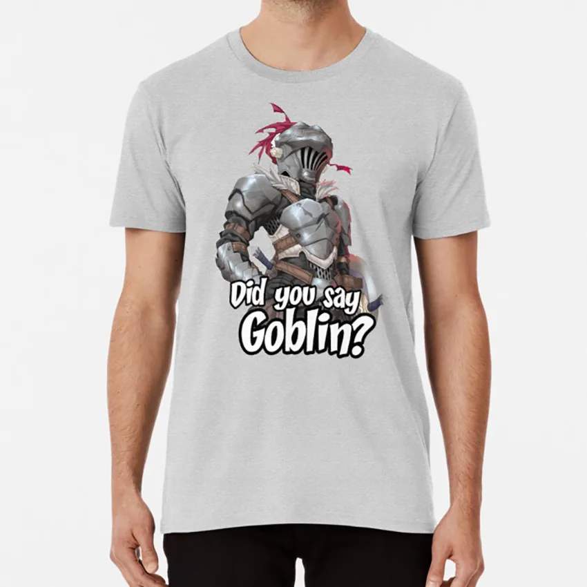 Вы сказали Гоблин? Футболка 4 Чан Манга Аниме Гоблин убийца Гоблин|Мужские