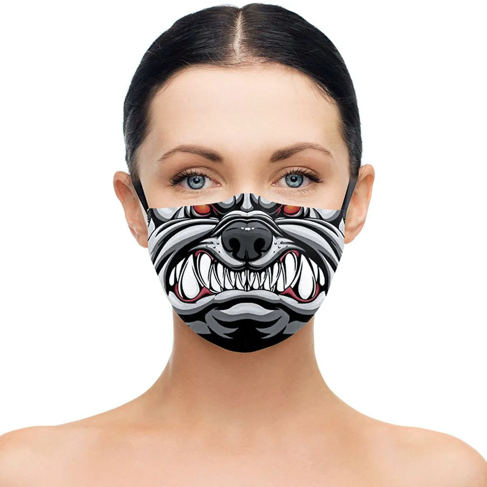 Дышащая Маска для взрослых косплея забавная орангутанг рот обезьяны животных